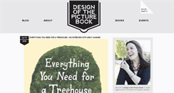 Desktop Screenshot of designofthepicturebook.com